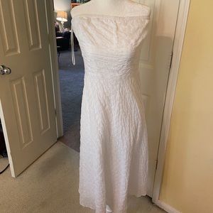 J Crew Dress white sleeveless dress. Summer!